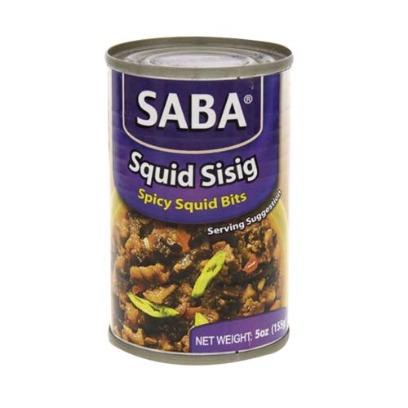 Saba Squid Sisig