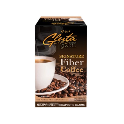 [Genuine]Gluta Lipo Fiber Coffee 25gx10sachets