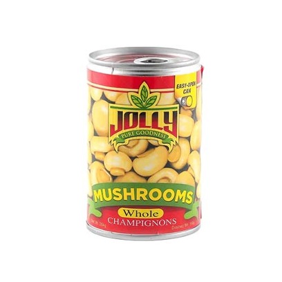 Jolly mushrooms whole can 284g