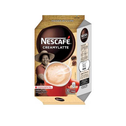 Nescafe creamy latte