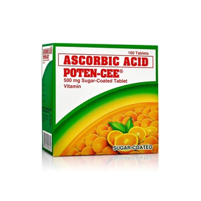 ascorbic acid poten-cee 100tab
