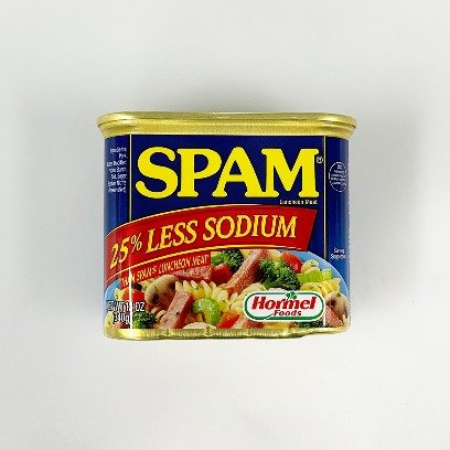 Spam less sodium (340g)