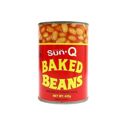 Sun Q Baked Beans Can 420g