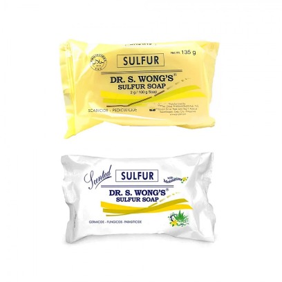 Dr. S. Wong&#039;s Sulfur Soap 135g [Yellow,White]